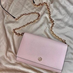 Tory Burch chain wallet